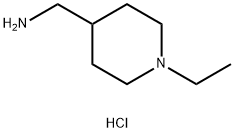 (1-Ethylpiperidin-4-yl)methanamine hydrochloride Struktur