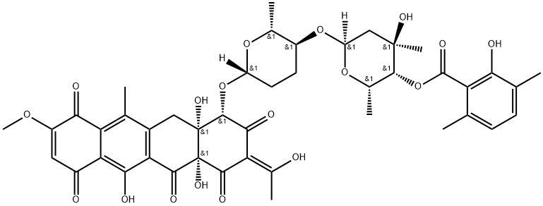 polyketomycin Struktur