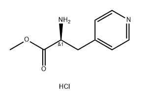 b-(4-Pyridyl)-S-Alanine methyl ester dihydrochloride Struktur