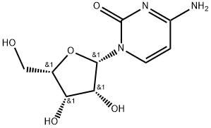 2(1H)-Pyrimidinone, 4-amino-1-β-L-lyxofuranosyl- Struktur