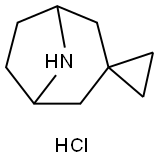 8-azaspiro[bicyclo[3.2.1]octane-3,1''-cyclopropane] hydrochloride Struktur