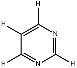 Pyrimidine-2,4,5,6-d4 Struktur