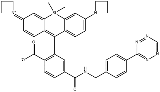 JF646, Tetrazine Struktur