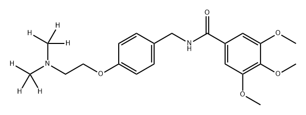 TriMethobenzaMide-d6 Struktur