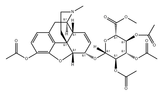 Morphine 3-Acetate 6-β-D-Glucuronide 2,3,4-Triacetate Methyl Ester