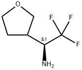 3-Furanmethanamine, tetrahydro-α-(trifluoromethyl)-, (αS)- Struktur