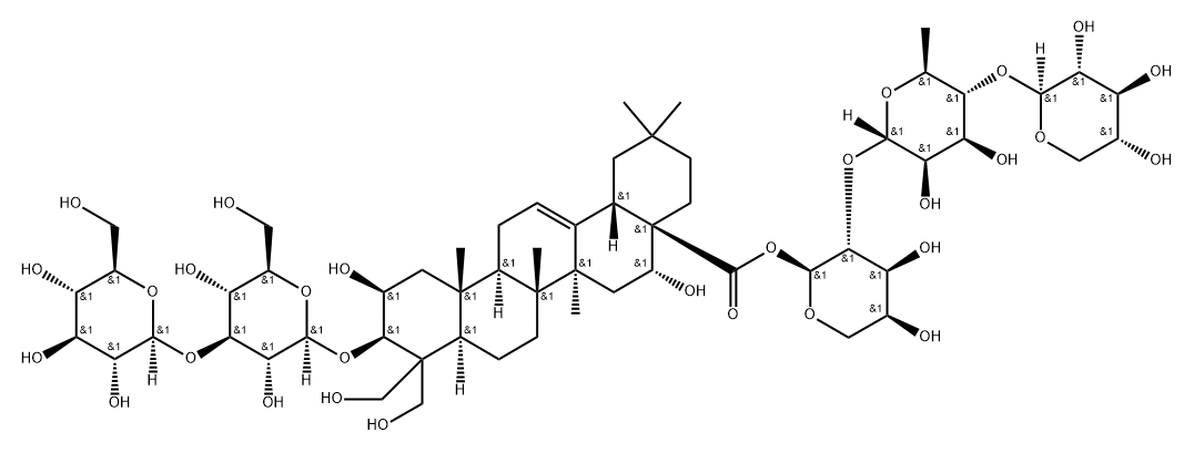 Platycoside A Struktur