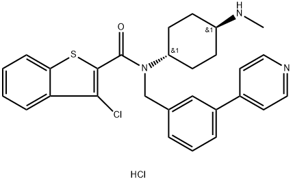 SAG hydrochloride Struktur