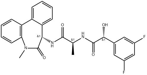 LY-411575 (isoMer 1) Structure