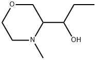 3-Morpholinemethanol, α-ethyl-4-methyl- Struktur