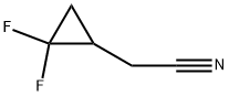 2-(2,2-DIFLUOROCYCLOPROPYL)ACETONITRILE Struktur