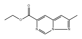 ethyl 2-methylpyrazolo[1,5-c]pyrimidine-5-carboxylate Struktur