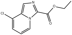 ethyl 8-chloroimidazo[1,5-a]pyridine-3-carboxylate Struktur