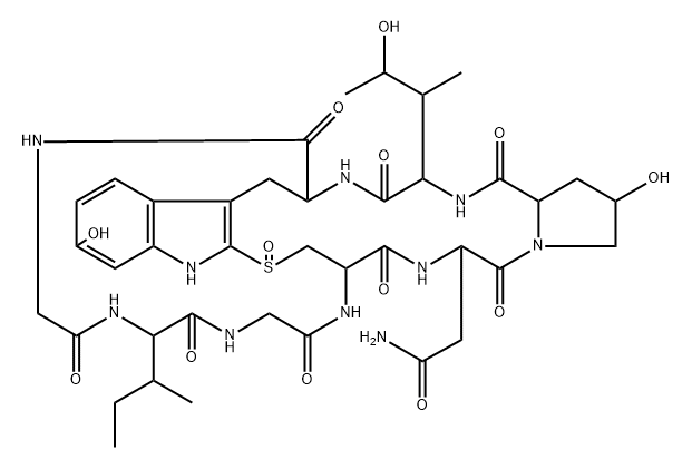 gamma-amanitin Struktur