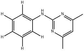 Pyrimethanil-d5 (phenyl-d5)	 Struktur