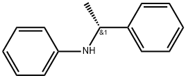 Benzenemethanamine, α-methyl-N-phenyl-, (αR)- Struktur