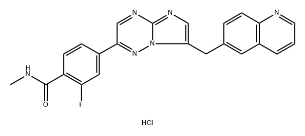 Capmatinib HCl Struktur