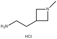 2-(1-methylazetidin-3-yl)ethan-1-amine dihydrochloride Struktur