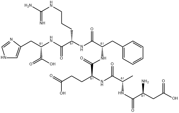 Amyloid β-Protein (1-6) Struktur