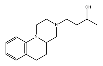 2,3,4,4a,5,6-Hexahydro-α-methyl-1H-pyrazino[1,2-a]quinoline-3-(1-propanol) Struktur