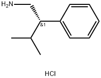 (S)-3-Methyl-2-phenylbutylamine hydrochloride Struktur