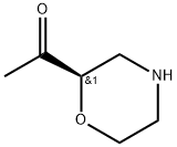 Ethanone, 1-(2R)-2-morpholinyl- Struktur