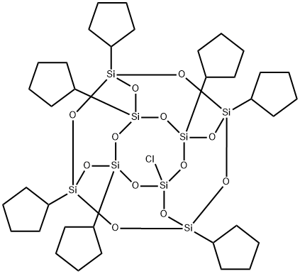 PSS-CHLORO-HEPTACYCLOPENTYL SUBSTITUTED& Struktur