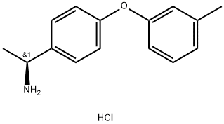 1-(4-(m-tolyloxy)phenyl)ethan-1-amine Struktur