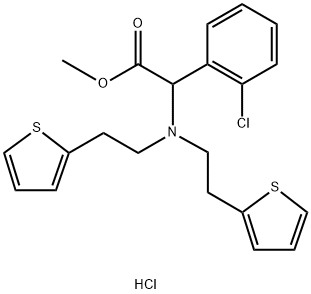 Clopidogrel Impurity 20 HCl Struktur