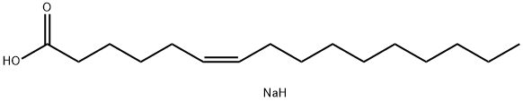 Sapienic acid sodium Struktur