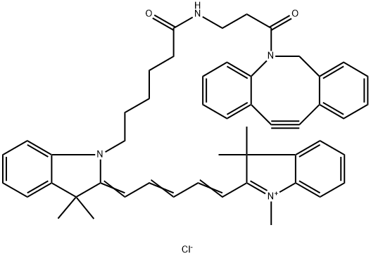 Cy5 DBCO Struktur