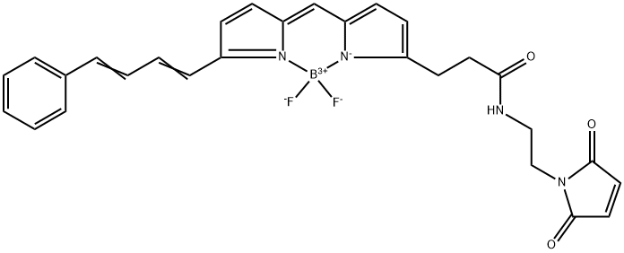 BDP 581/591 maleimide Struktur