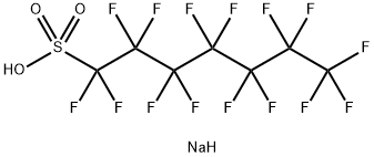 Perfluoroheptanesulfonic Acid Sodium Salt Struktur