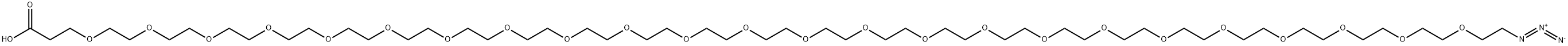 N3-PEG24-CH2CH2COOH Struktur