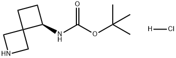 N-[(7R)-2-氮雜螺[3.3]庚烷-7-基]氨基甲酸叔丁酯鹽酸鹽, 2198942-37-7, 結(jié)構(gòu)式