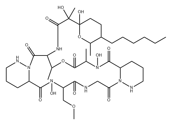 diperamycin Struktur