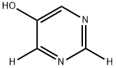 pyrimidin-2,4-d2-5-ol Struktur