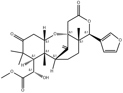 Methyl hydroxyangolensate Struktur