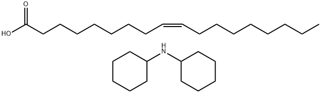 oleic acid, compound with dicyclohexylamine (1:1) Struktur