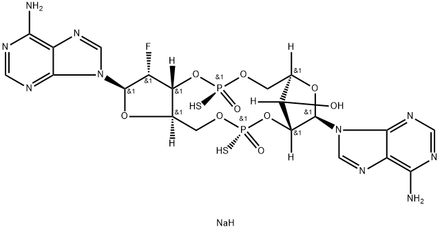 IACS-8803 disodium Struktur