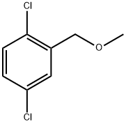 1,4-Dichloro-2-(methoxymethyl)benzene Struktur