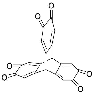 9,10-[1,2]benzenoanthracene-2,3,6,7,14,15(9H,10H)-hexaone Struktur