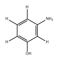 Phen-2,3,4,6-d4-ol, 5-amino- Struktur