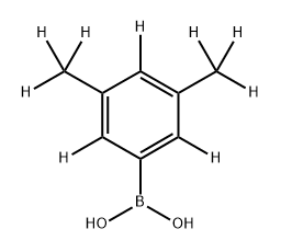 Boronic acid, B-[3,5-di(methyl-d3)phenyl-2,4,6-d3]- Struktur