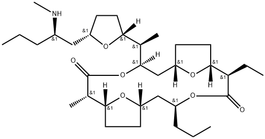 De-N-methylpamamycin-593 B Struktur