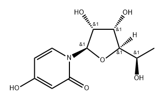 5'(R)-C-Methyl-3-deazauridine Struktur