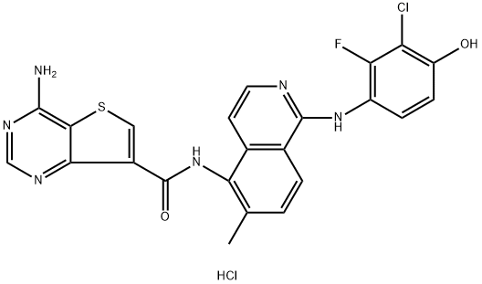 RAF mutant-IN-1 Struktur