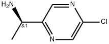 2-Pyrazinemethanamine, 5-chloro-α-methyl-, (αR)- Struktur