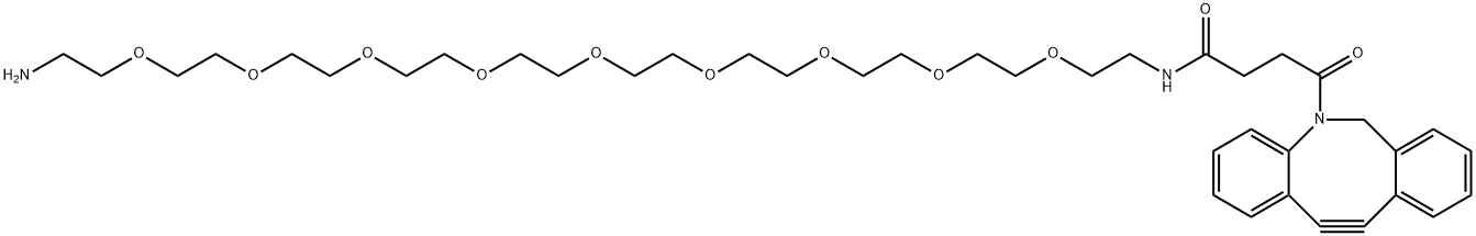 DBCO-PEG9-amine Struktur