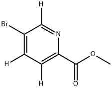 Methyl 5-Bromopicolinate-D3 Struktur